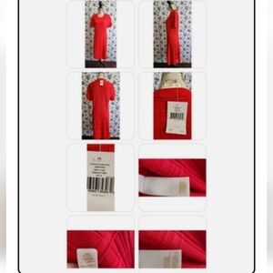 KATE SPADE NWT $398 XL LOLLIPOP RED TEXTURED SCUBA DRESS NWTHoliday perfect! NWT